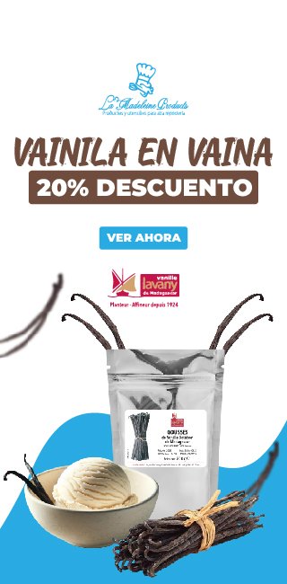 Vainilla La Madeleine products Tienda de Repostería online