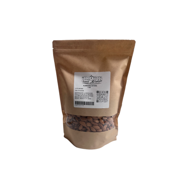 Almendra Entera con Cuticula  1kg