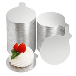 Base Redondo Color Plata  9.5 cm